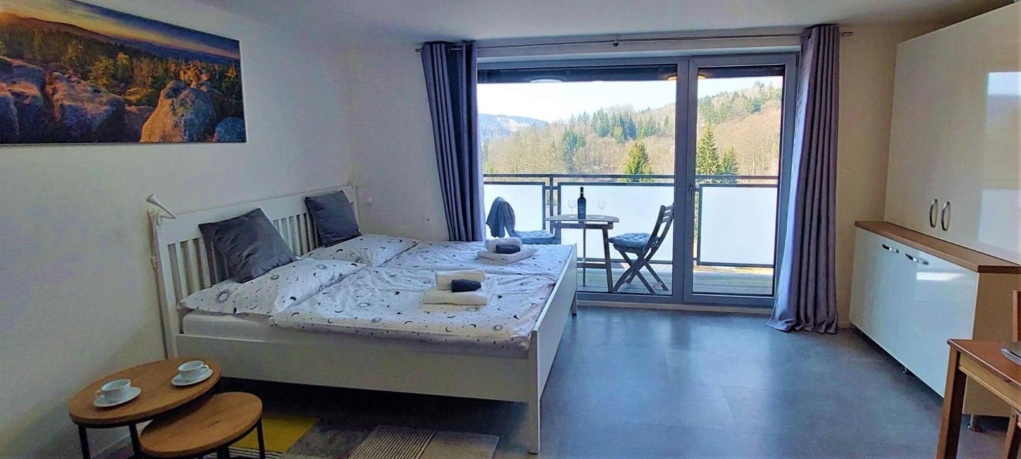 Apartman Na Kraji Lesa Janov nad Nisou Ngoại thất bức ảnh